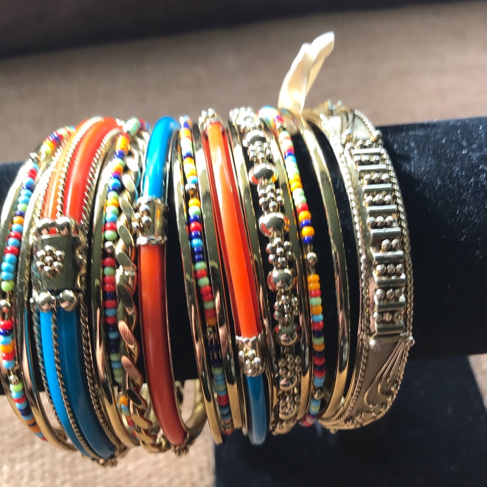 Bangle bracelets